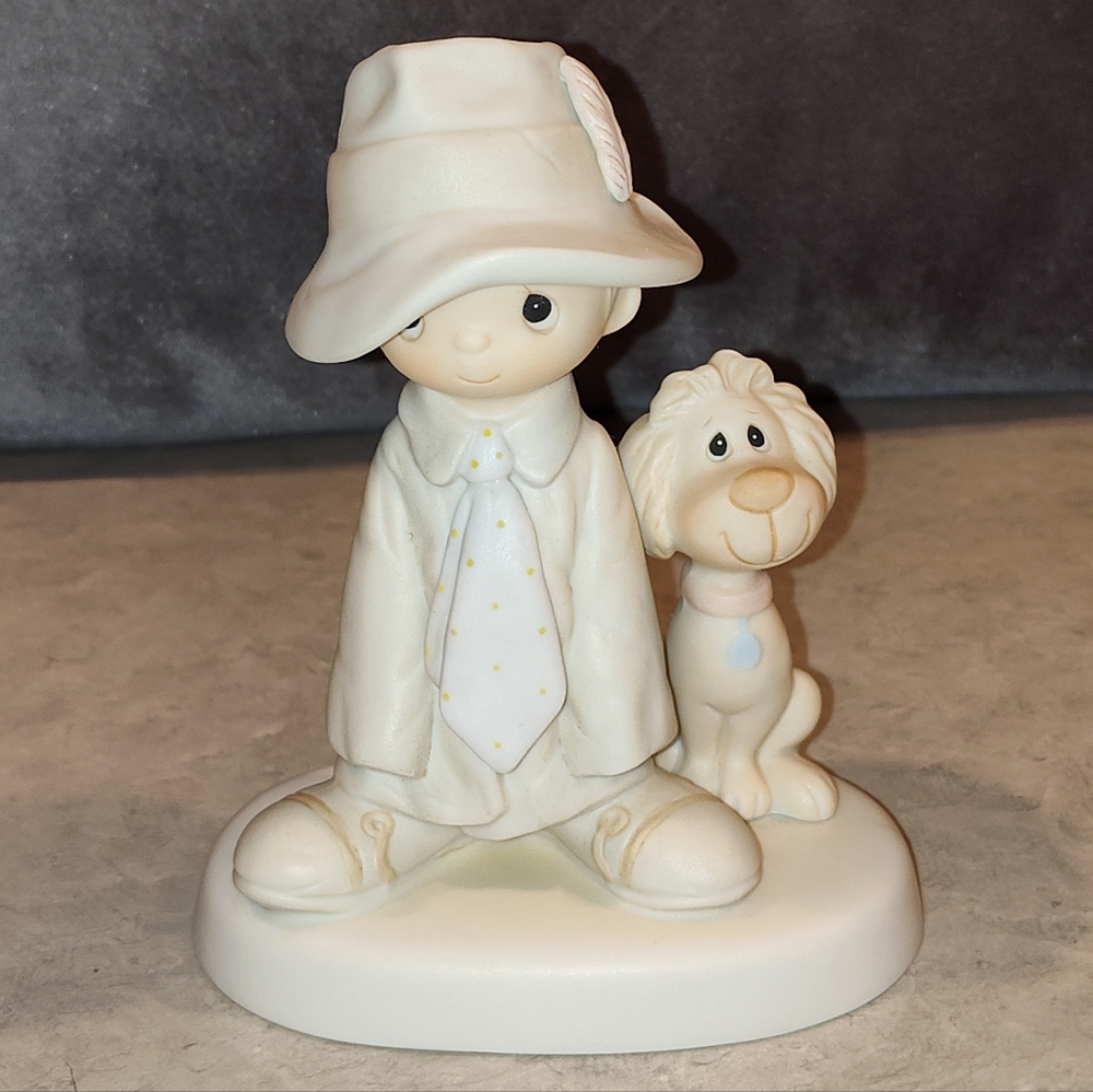 1980 PRECIOUS MOMENTS TITLED TO A SPECIAL DAD #E5212 BY JONATHAN & DAVID ENESCO